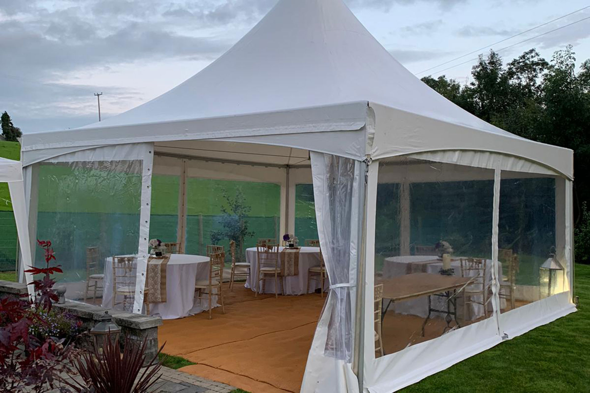Private Party Marquee Hire Single Peak 2