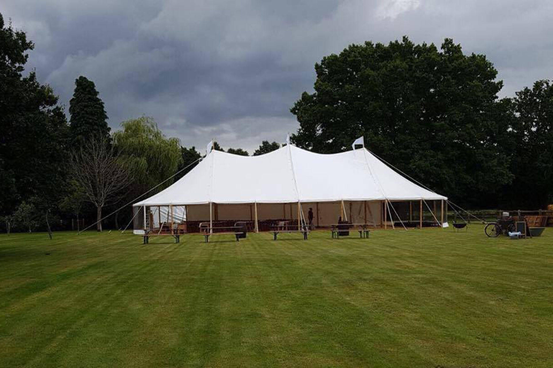 Weddings Marquee Hire Traditional Pole 2