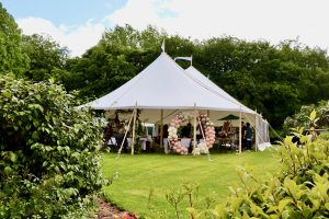Our beautiful Traditional Pole Marquee