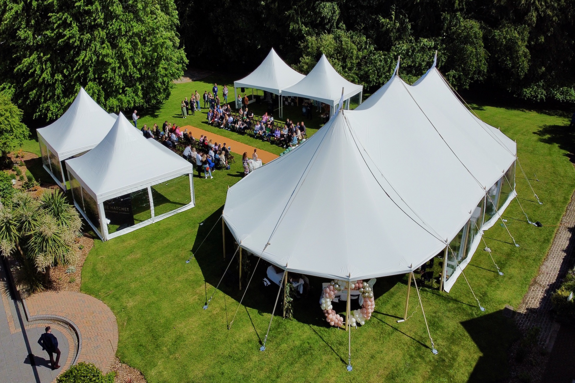 Weddings Marquee Hire Traditional Pole 3