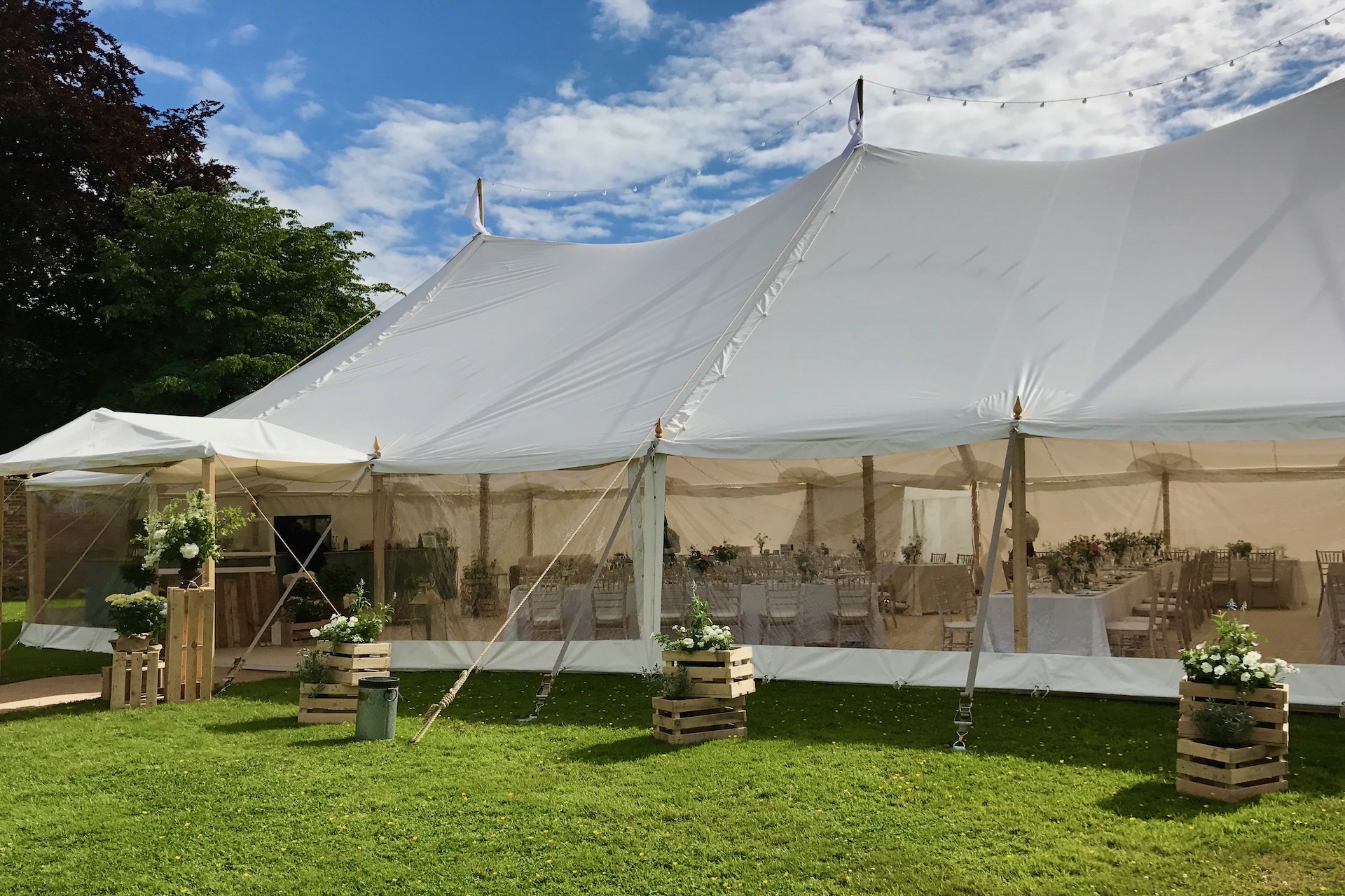 Weddings Marquee Hire Traditional Pole 4