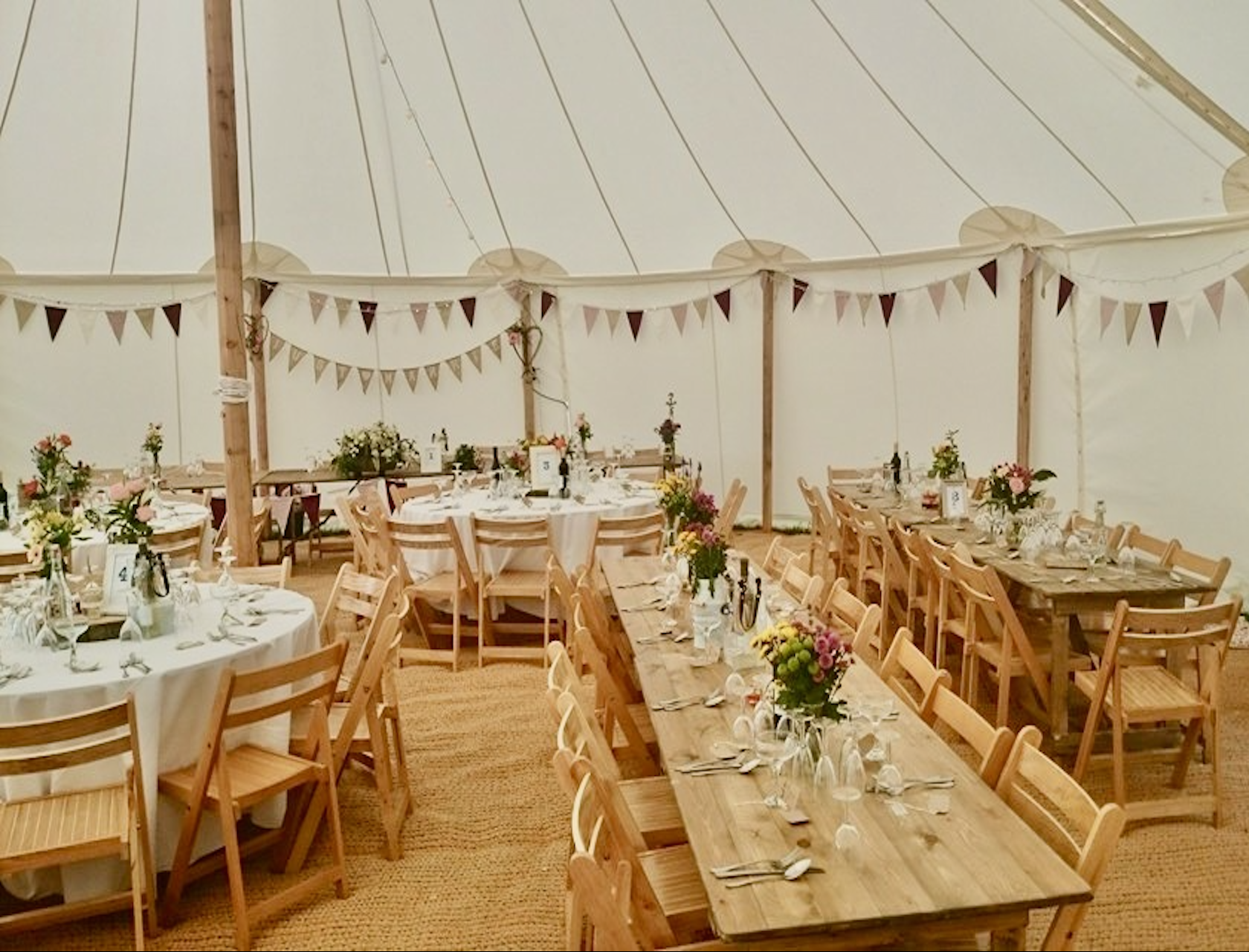 Weddings Marquee Hire Traditional Pole 7